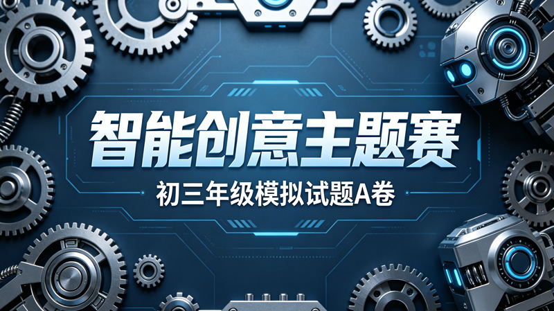 【智能创意主题赛】初三年级模拟试题A卷
